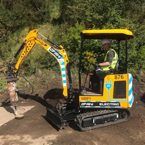 Electric Mini Digger Hire Clare 